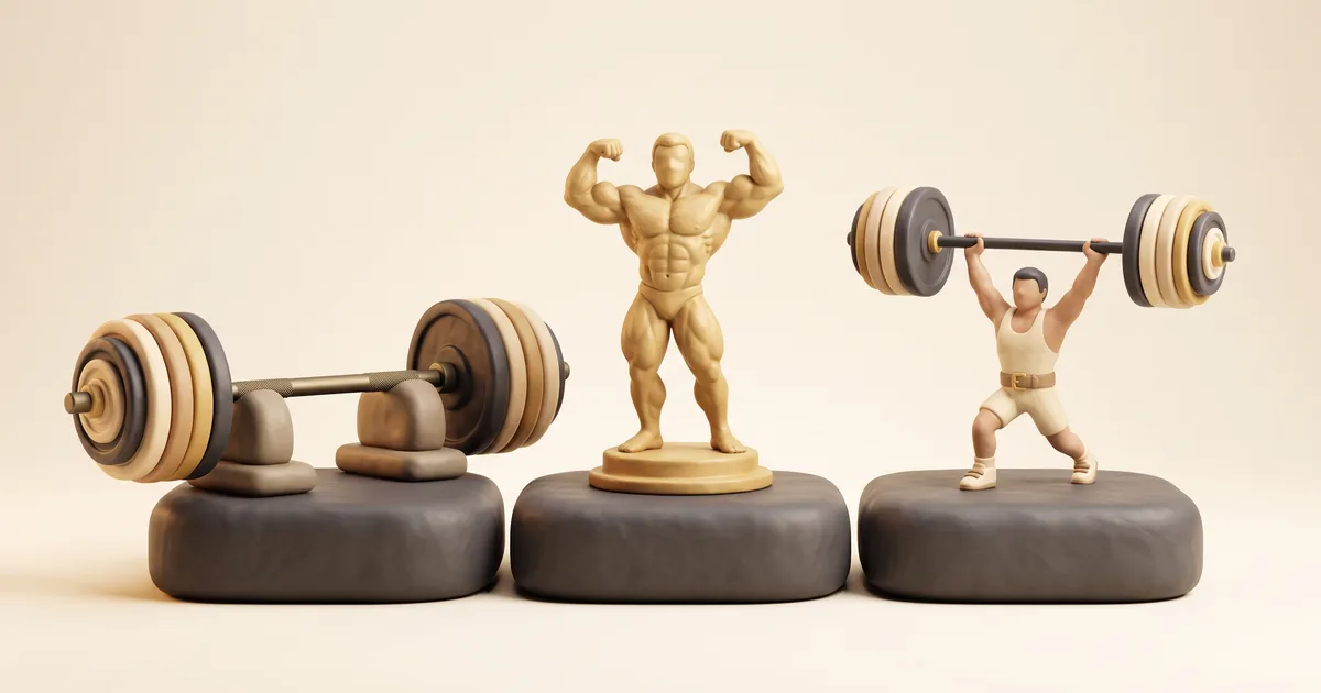 Powerlifting vs Bodybuilding vs Weightlifting: Which Strength Sport Fits You?